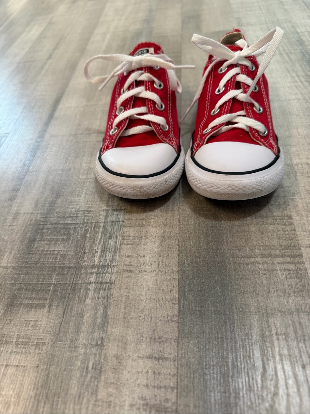 Converse Chuck Taylor All Star Low Top Red Toddler Size 10 7J236 Sneakers